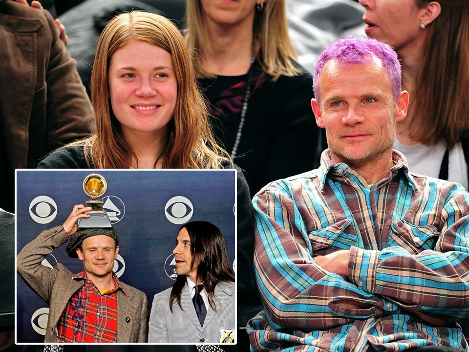 Red Hot Chili Peppers’ Flea reveals daughter used his Grammy award as a shovel and was left in the dirt for an entire winter