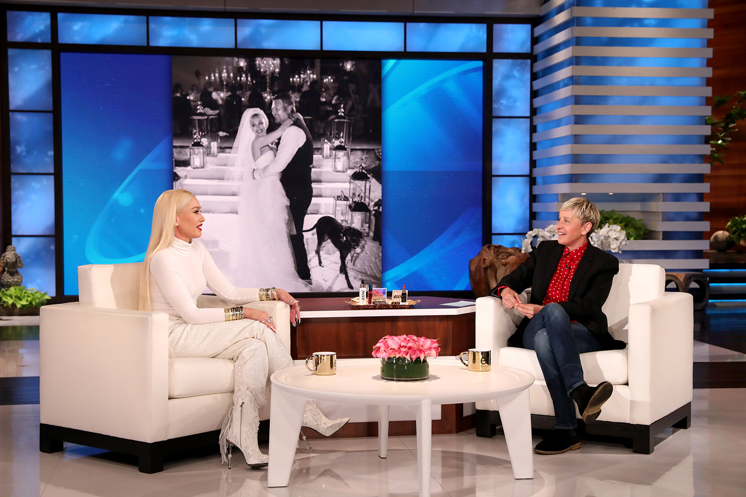 Gwen Stefani Jokes with Ellen DeGeneres About Why She Wasn't Her Maid of Honor — as Previously Requested!