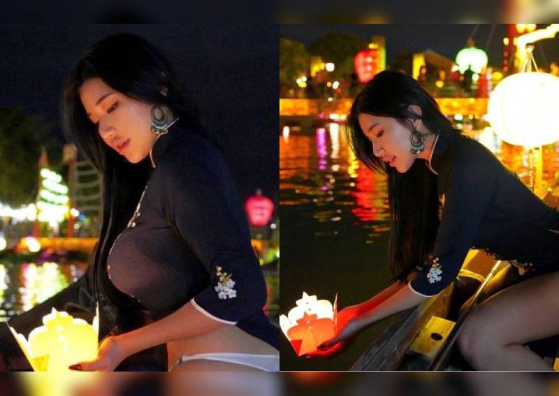 Malaysian influencer MsPuiyi poses in ao dai without pants, draws ire for disrespecting Vietnamese culture