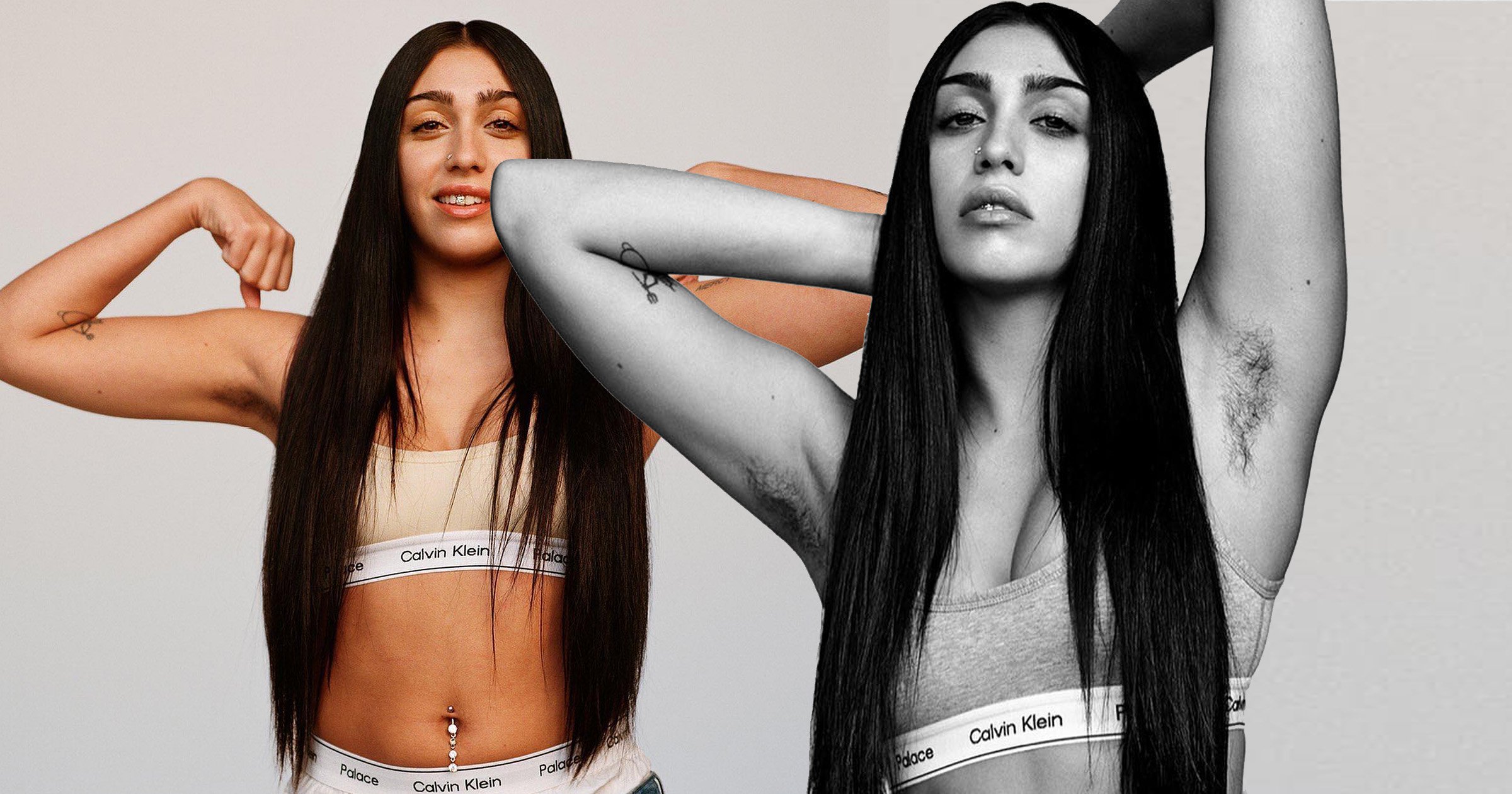 Madonna’s daughter Lourdes Leon shows off armpit hair in underwear for new Calvin Klein campaign