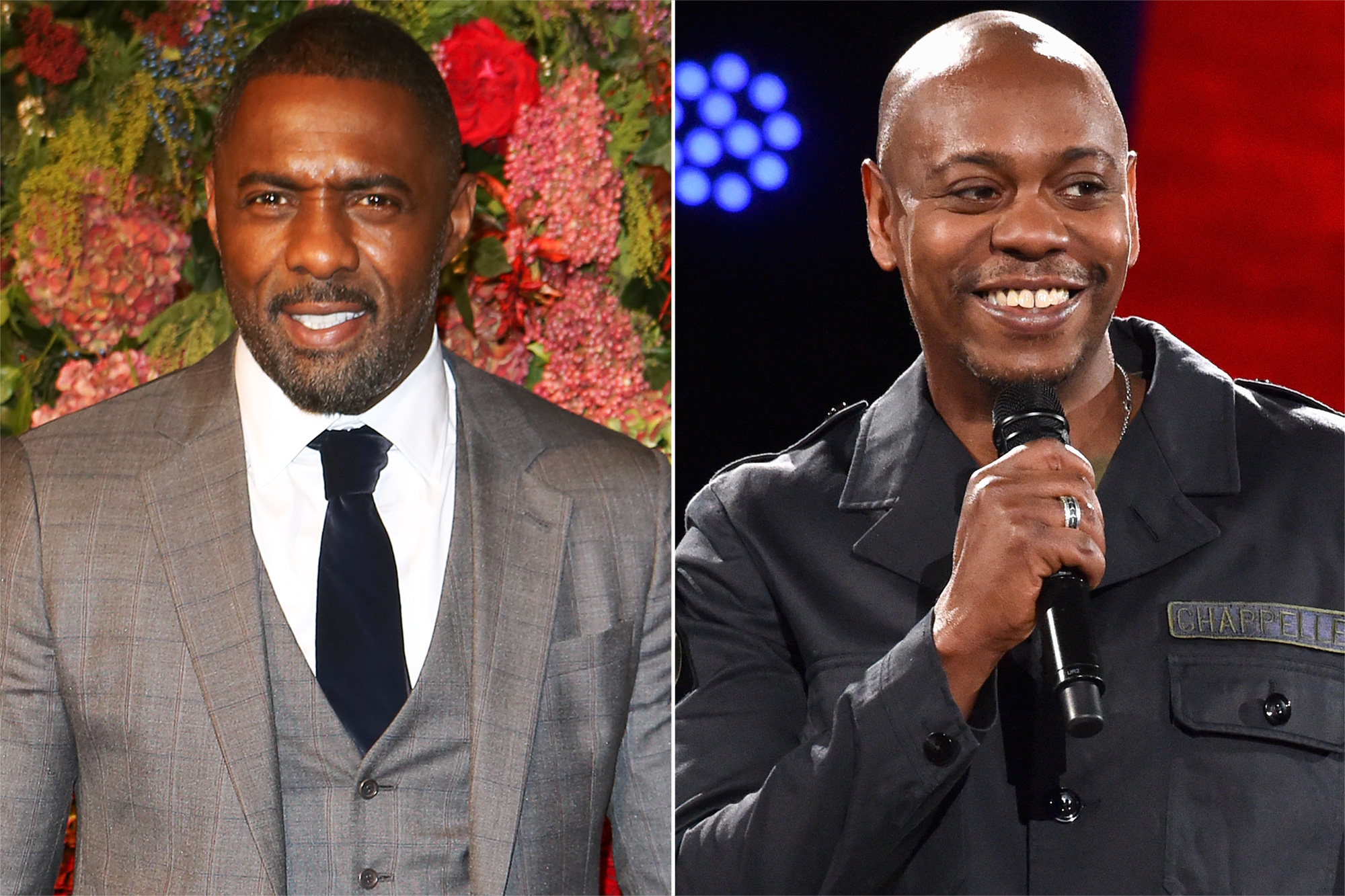 Idris Elba confirms he used to sell weed to Dave Chappelle before his Wire days