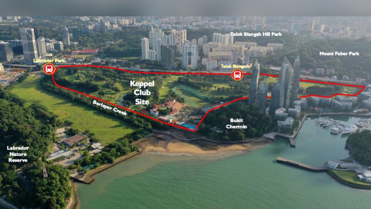 6,000 HDB flats to be built on prime Keppel Club site, with first BTO launch by 2025: Desmond Lee