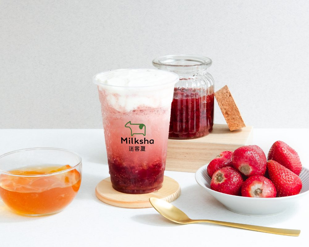 Milksha brings back popular Strawberry Coulis Series with three new berry-packed drinks and two toppings