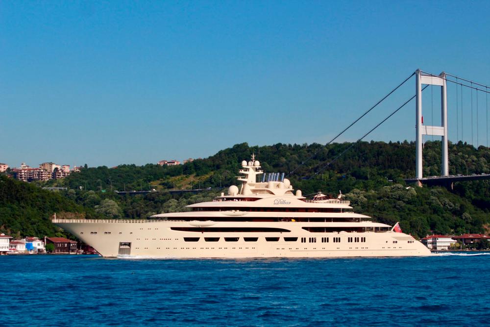 Germany seizes world’s largest yacht owned by Russian oligarch