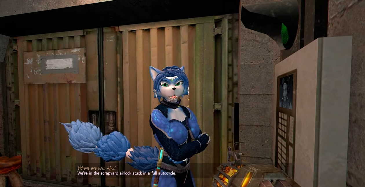 Half-Life 2 mod replaces Alyx with Star Fox character and even features original actor