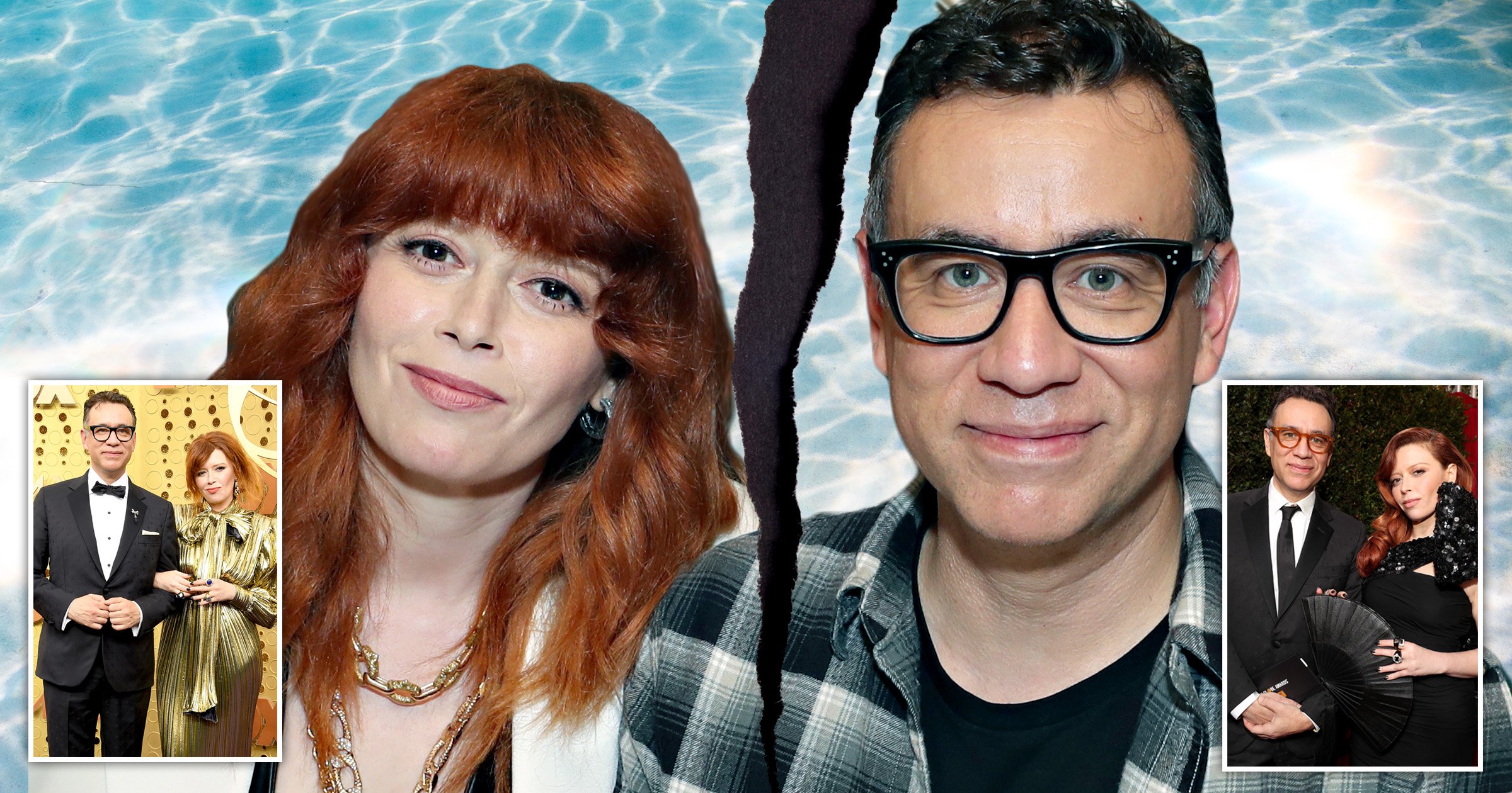 Natasha Lyonne says she and Fred Armisen have split after eight years due to differing opinions on a swimming pool