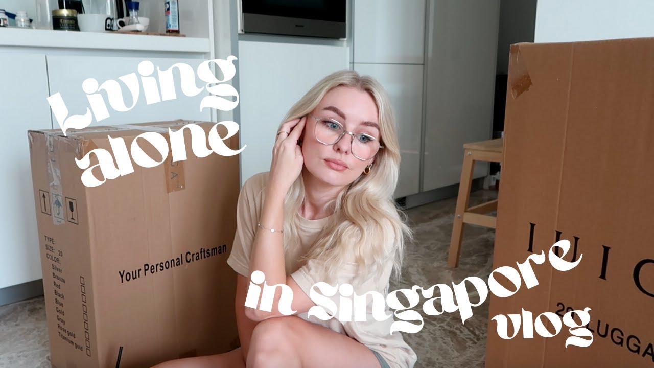 Moving out of my Singapore apartment is stressful! | Living alone vlog