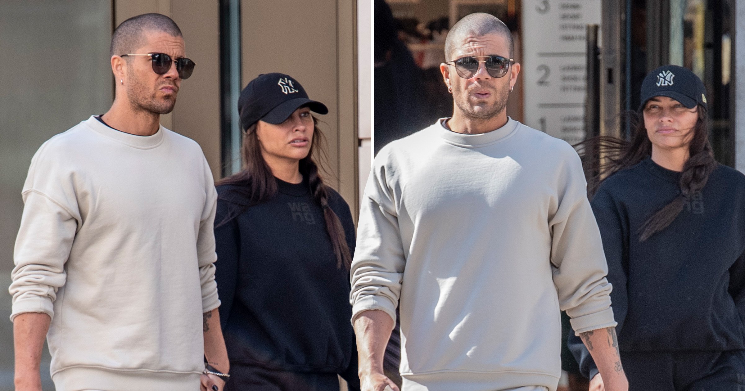 Max George cosies up to girlfriend Stacey Giggs for shopping spree day after bandmate Tom Parker’s funeral