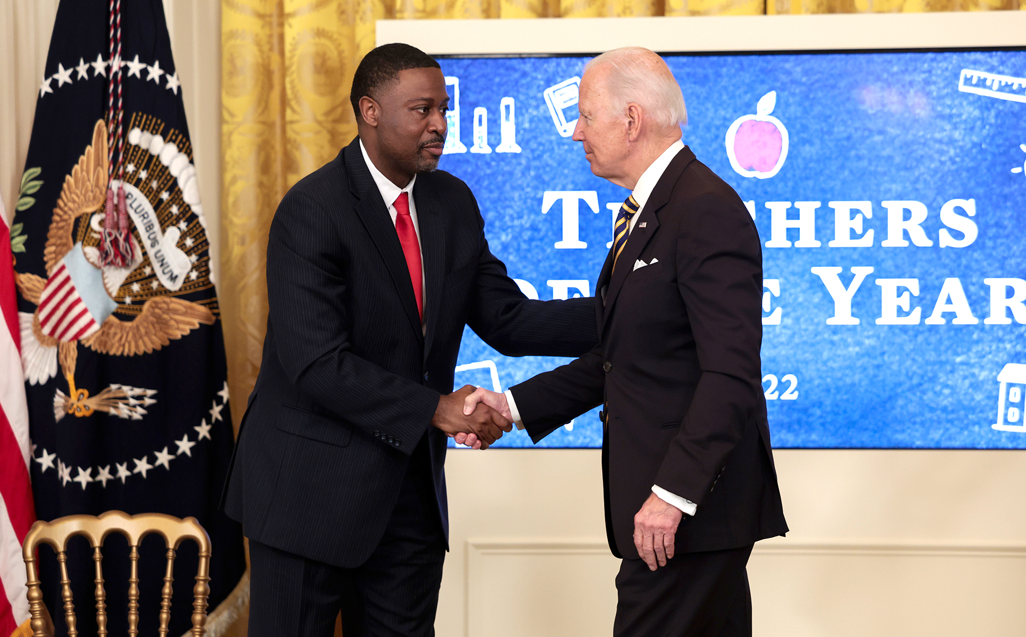 President Joe Biden and Dr. Jill Biden Honor 2022 Teacher of the Year in White House Ceremony