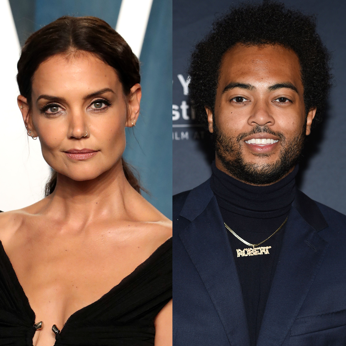 See Katie Holmes and Bobby Wooten III Make Their Red Carpet Debut as a