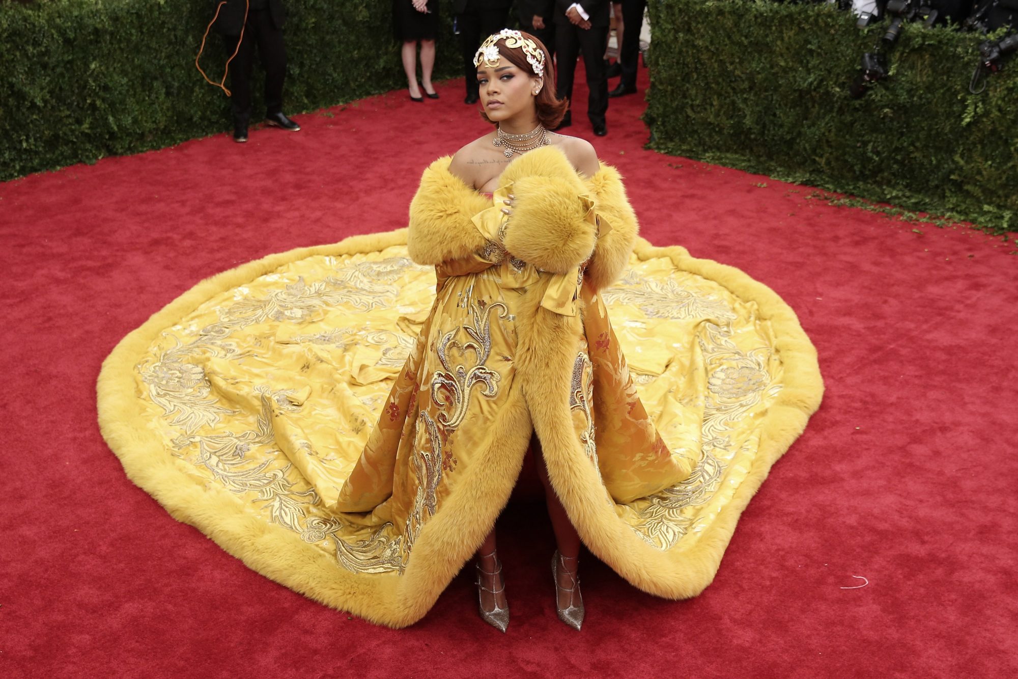 The Met Unveiled a Virtual Marble Statue of Pregnant Rihanna