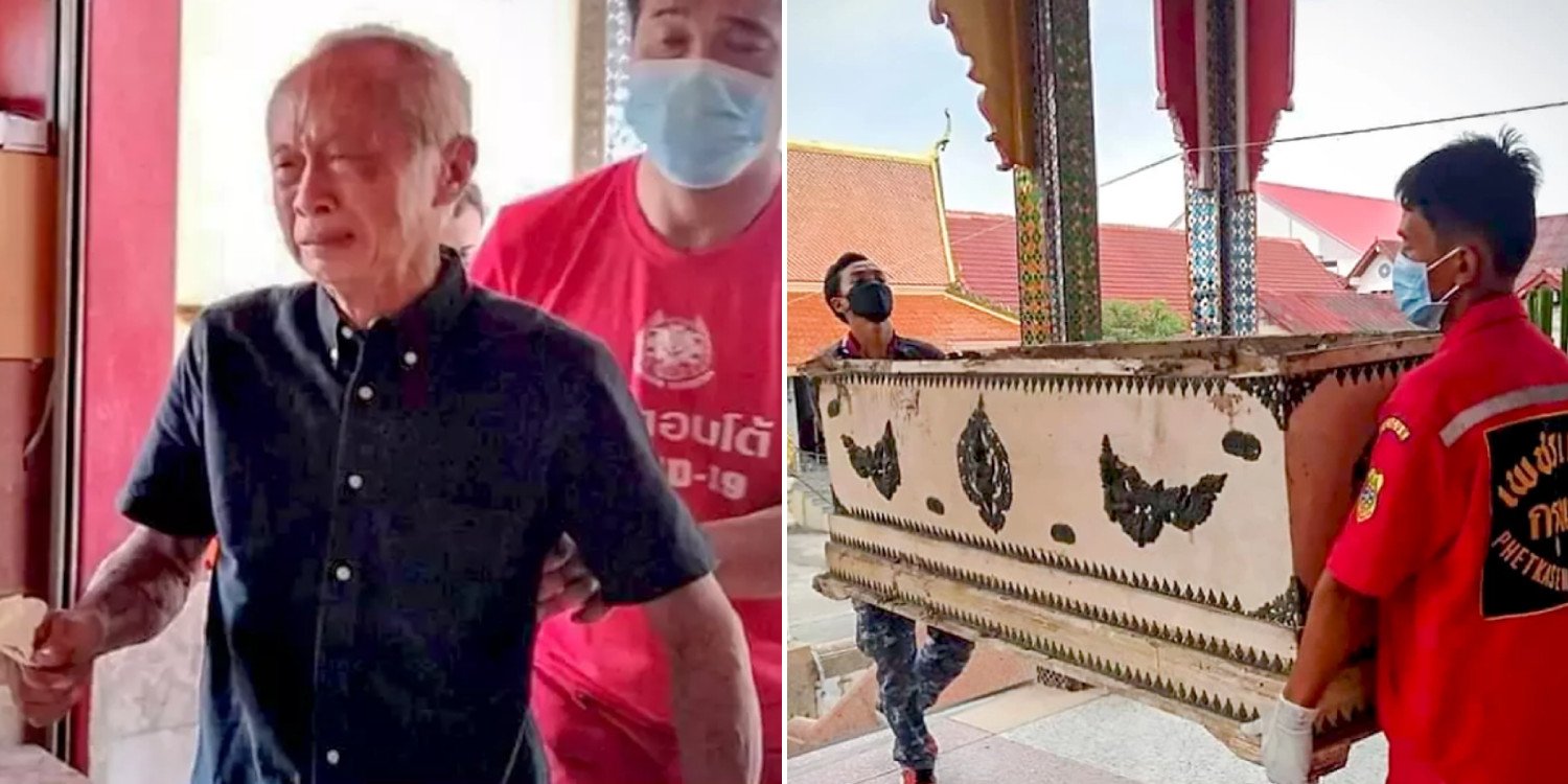 Bangkok man lives with late Wife’s body for 21 years, cremates her after tearful goodbye