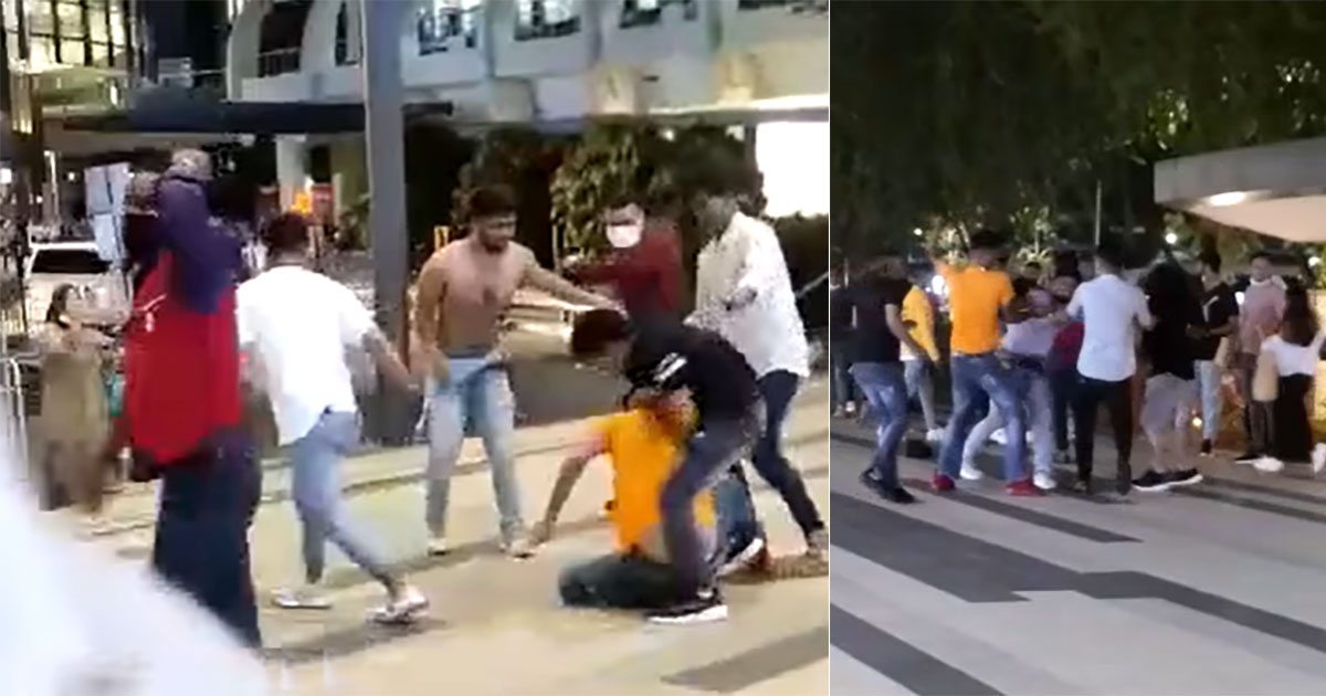 Police investigating fight at Paya Lebar Square taxi stand