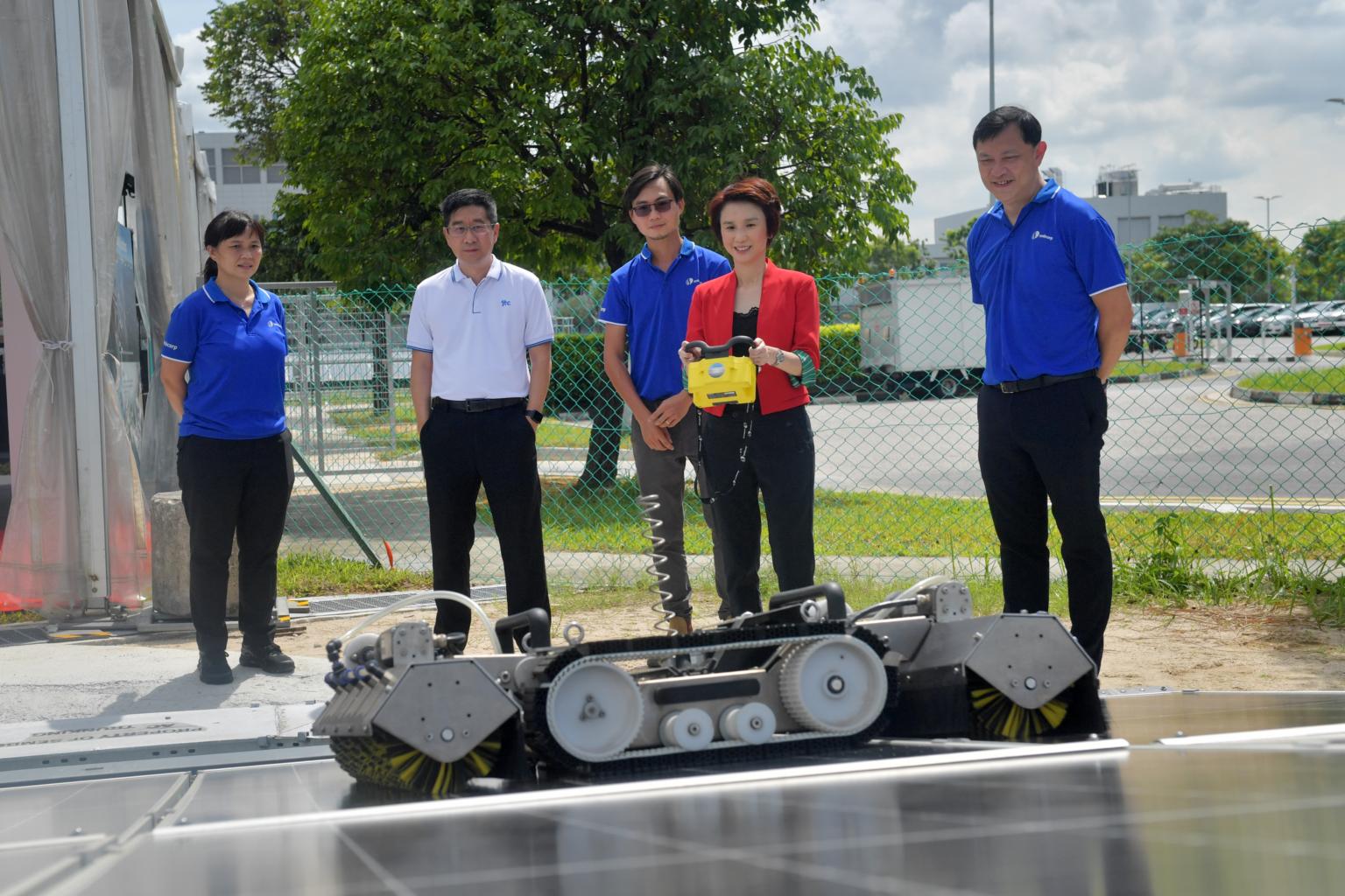 S'pore opens first solar farm with integrated rainwater harvesting system