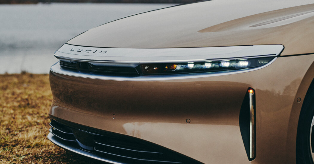 Lucid Motors sticks to its production target despite a slow quarter.