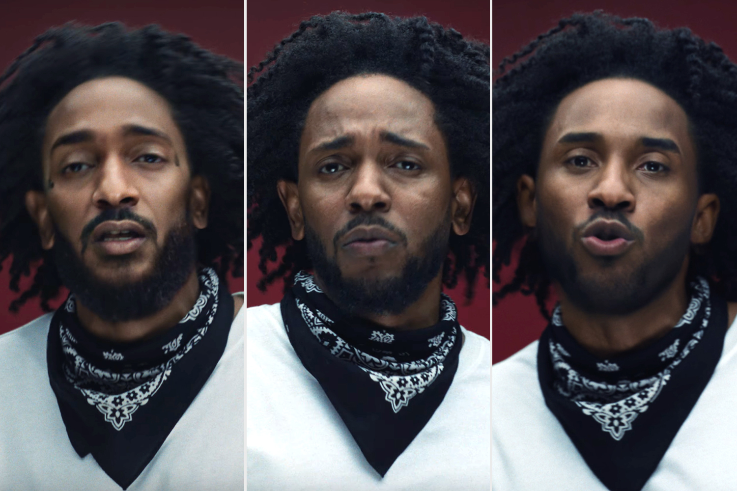 Kendrick Lamar Morphs into Kanye West, Nipsey Hussle and More in 'The Heart Part 5' Music Video