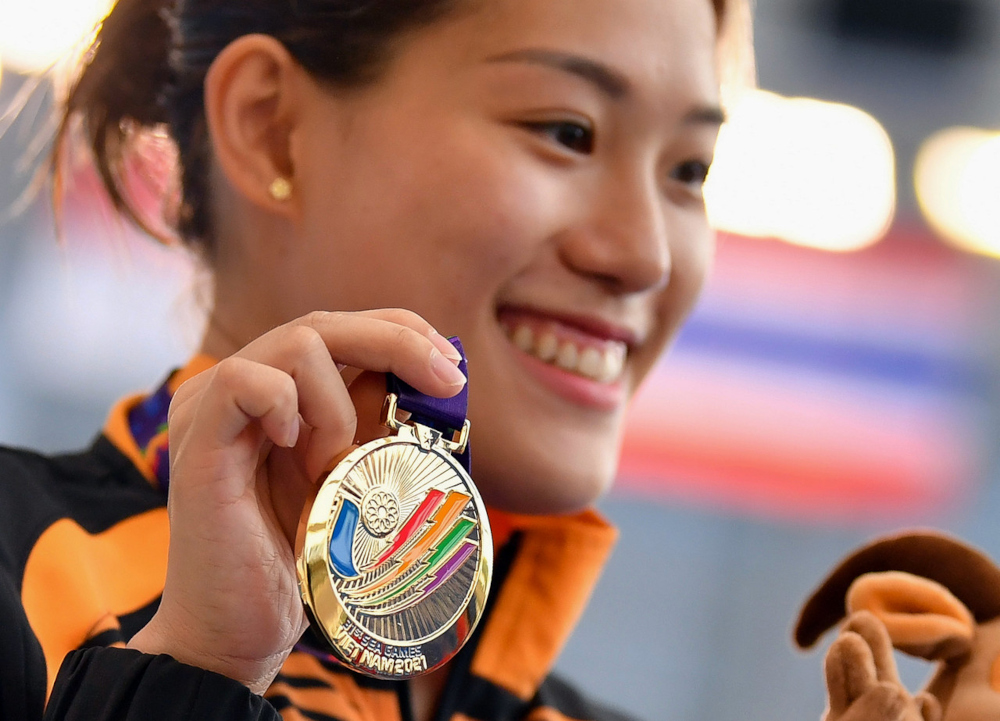 Malaysian diver Yan Yee dedicates SEA Games gold medal to her mum