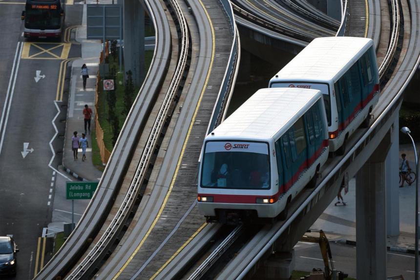 Train service down for 20mins between Choa Chu Kang, Bukit Panjang LRT stations due to train fault