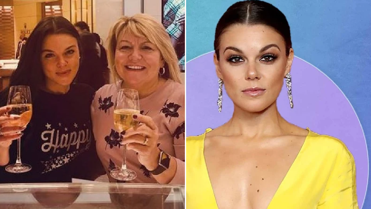 Coronation Street star Faye Brookes celebrates her mum finishing