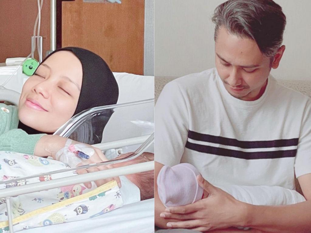 Mira Filzah and husband share first photo after the birth of son