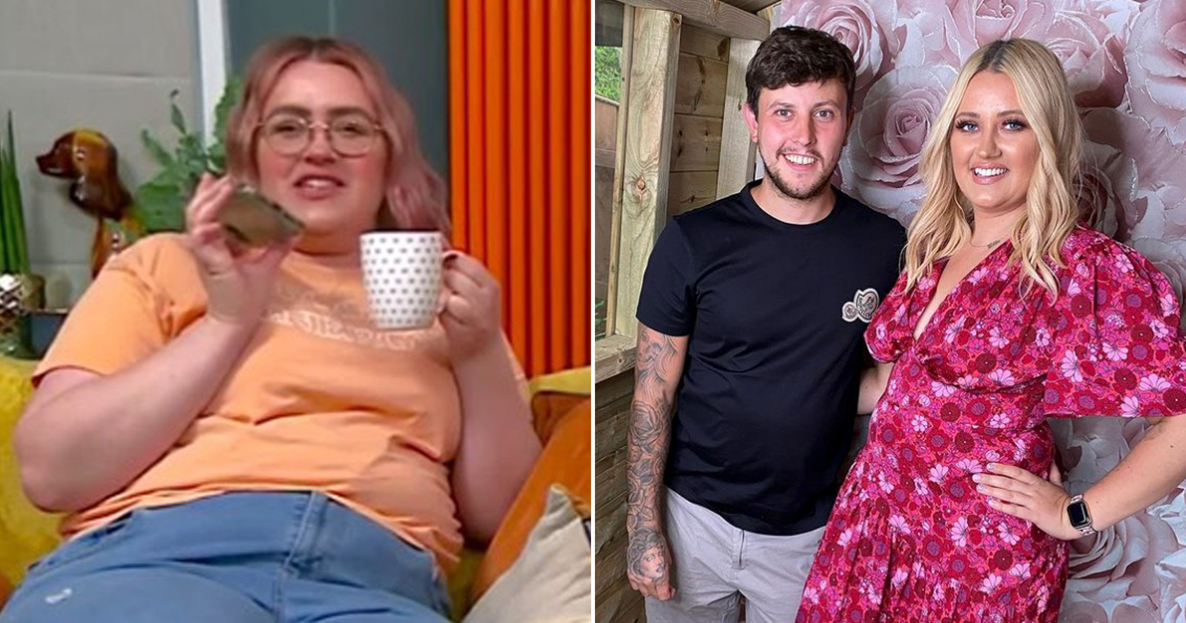 Ellie Warner and boyfriend talk marriage on phone during her return to Gogglebox for first time since his accident