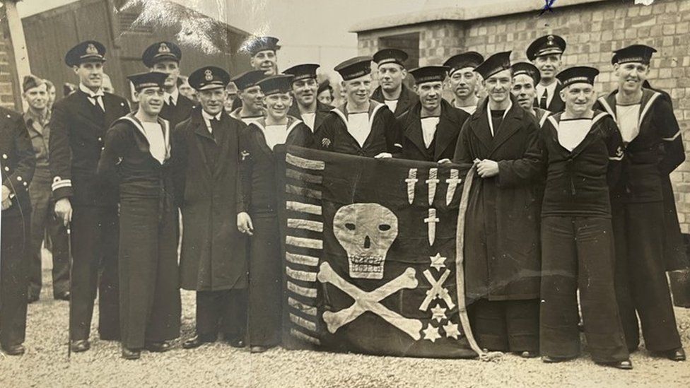 World War Two submarine's Jolly Roger flag goes under hammer