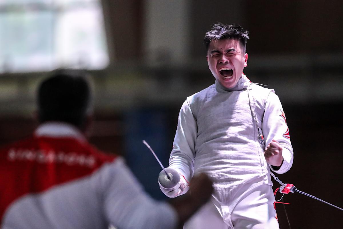 SEA Games: Jonathan Au Eong is first Singaporean fencer to win men's foil event