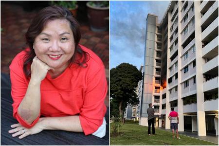 Owner of burned Bedok North flat was an actress and producer who battled cancer
