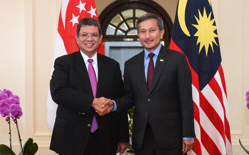 Singapore foreign minister on 3-day working visit to Malaysia