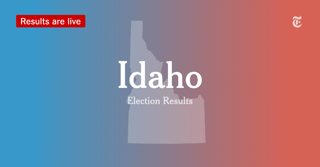 Idaho First Congressional District Primary Election Results Idaho First Congressional District Primary Election Results