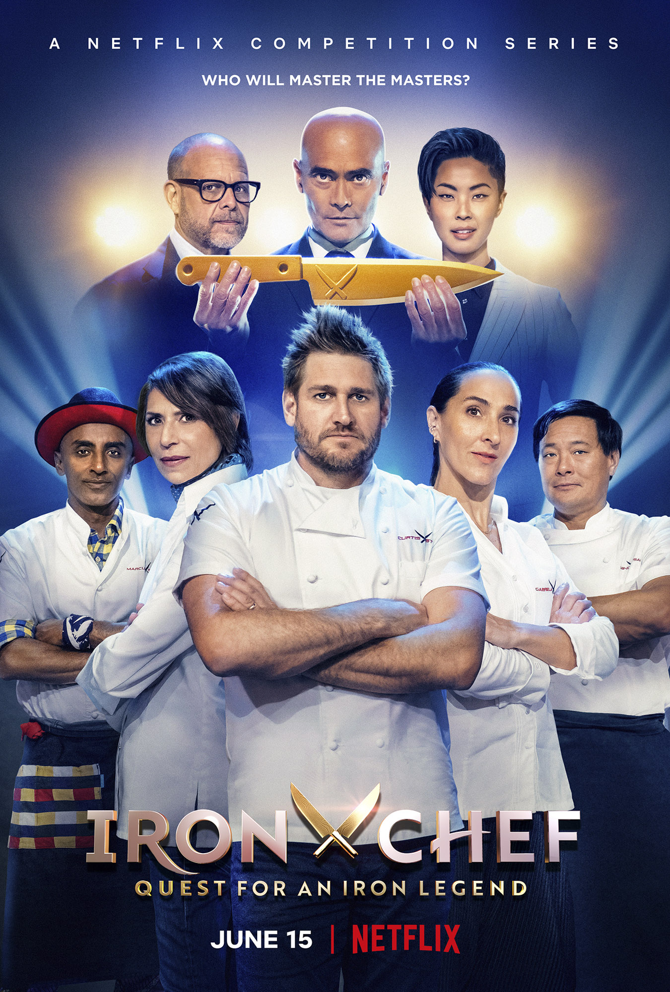 Meet the 5 new Iron Chefs taking over Kitchen Stadium in Netflix's reboot