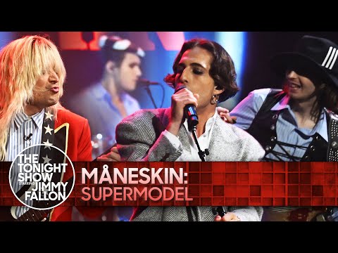 Måneskin: Supermodel | The Tonight Show on Jimmy Fallon
