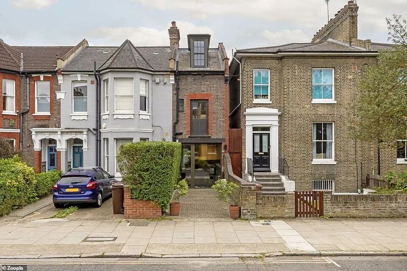 Family home measuring tiny 2.7m wide put on market for £1.3m