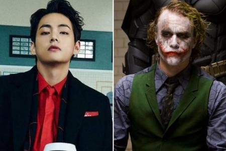 BTS' V expresses admiration for Heath Ledger, wants to play a villain