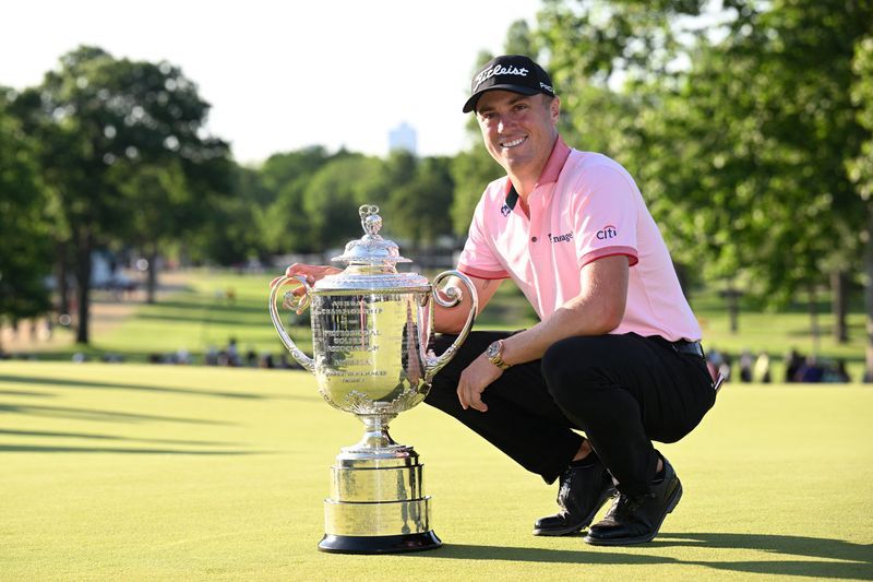 Golf-Thomas ready to put PGA Championship triumph behind him
