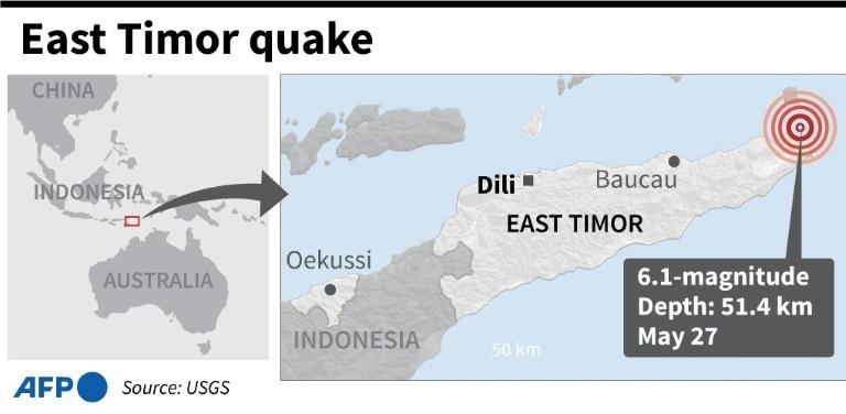 6.1-Magnitude quake strikes off east timor, tsunami advisory issued