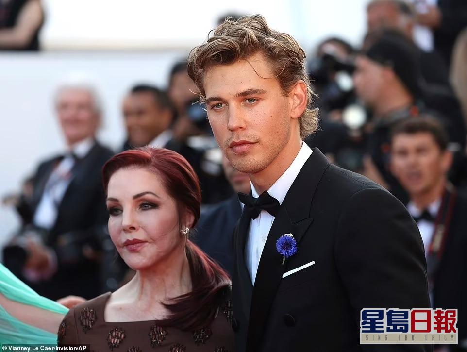 猫王丨奥斯汀毕拿 汤汉斯盛装出席康城首映 猫王遗孀亦同行