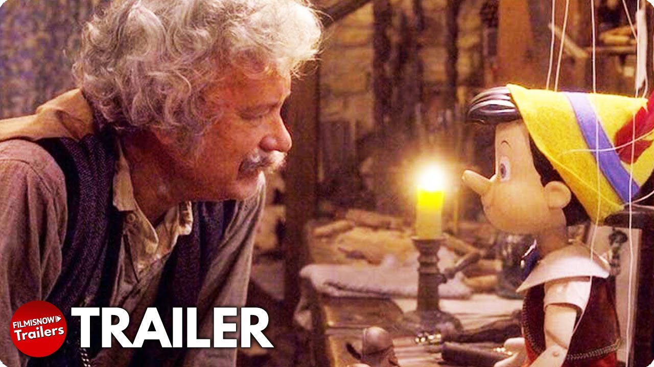 Pinocchio Trailer 2022 Tom Hanks Live Action Disney Movie Nestia 