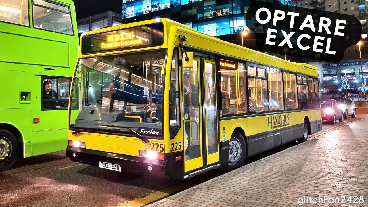 Night Ride on Preserved Optare Excel -