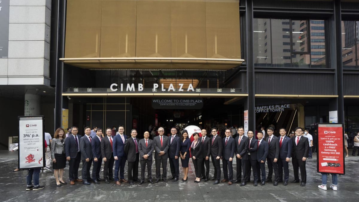 Change Alley Mall renamed CIMB Plaza after bank relocates