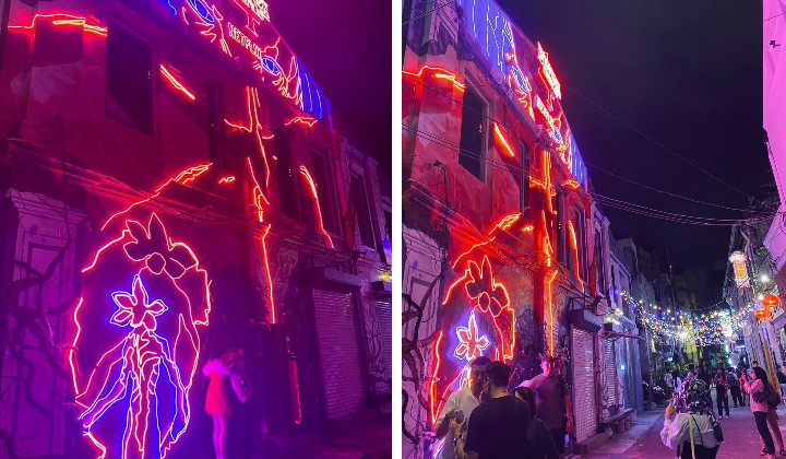 This Stranger Things Art Mural In Kwai Chai Hong Is Fully Drawn By A Malaysian Artist