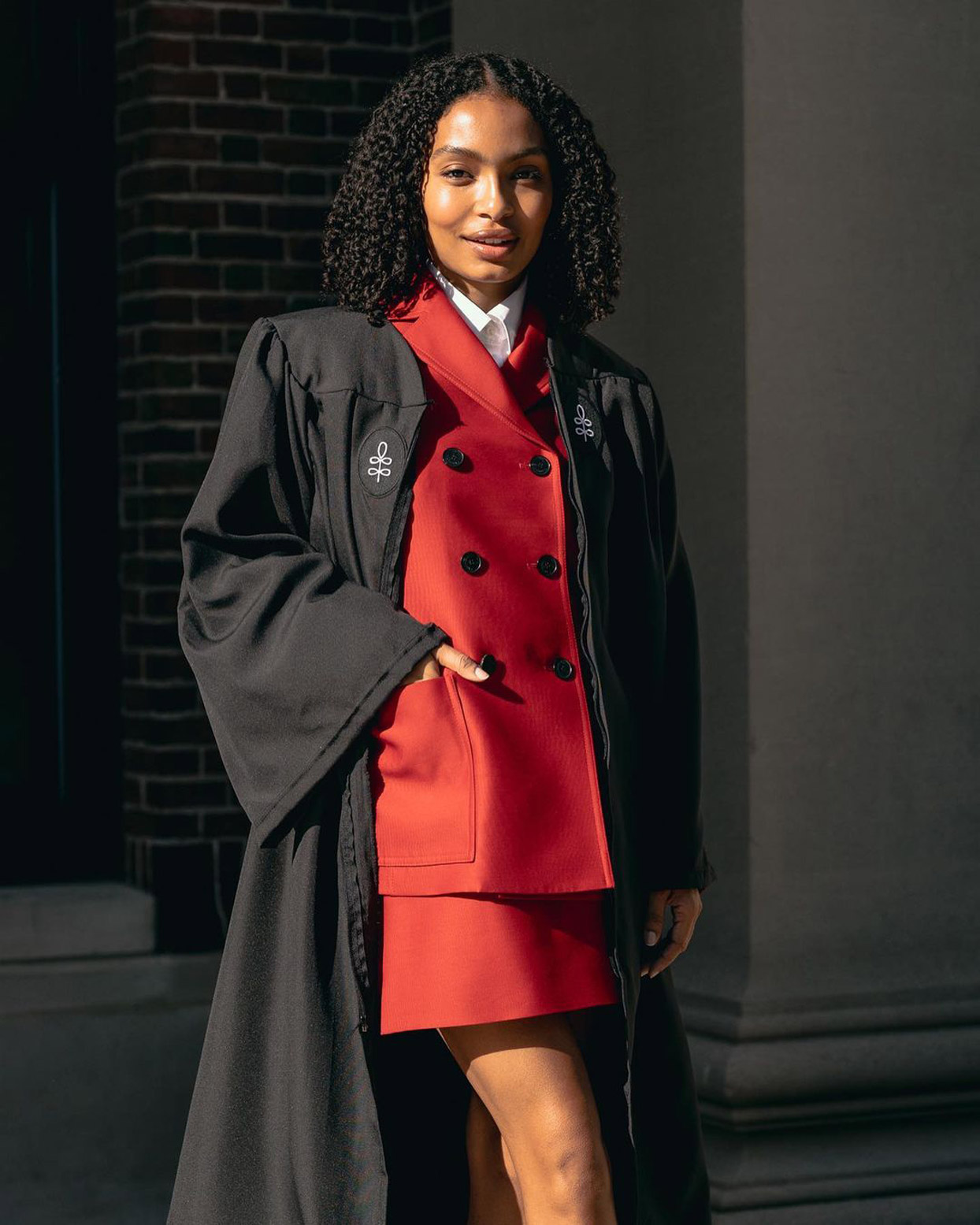 Yara Shahidi Wore a Custom Dior Version of 2022's Biggest Trend for Her Harvard Graduation