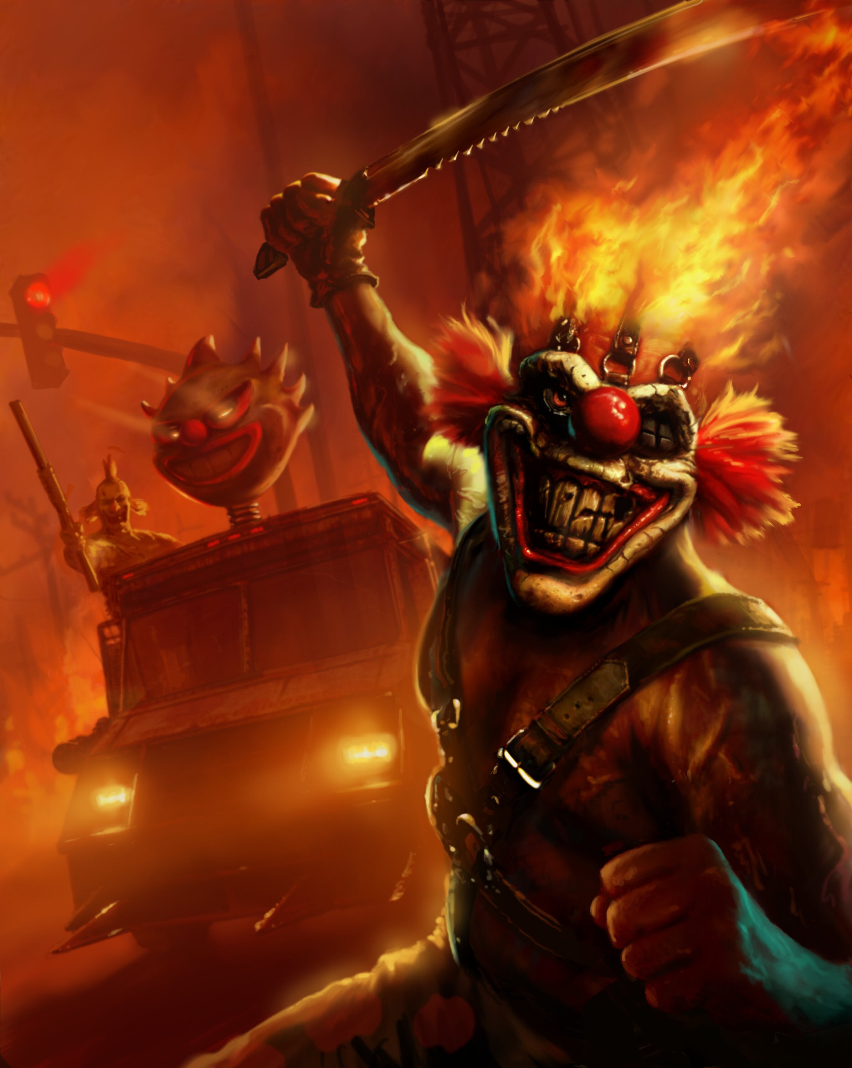 Will Arnett is Sweet Tooth in the live-action Twisted Metal TV show