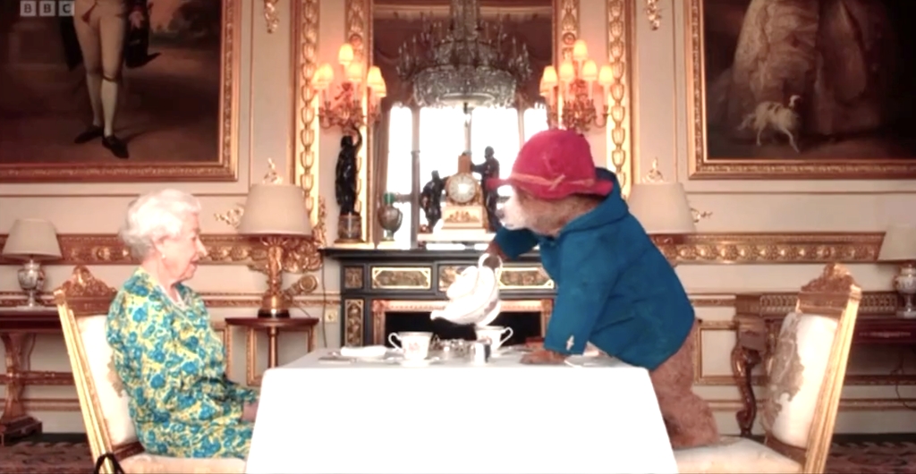 Paddington Has Tea (And Talks Marmalade Sandwiches) With Queen Elizabeth II In A New Video For Jubilee