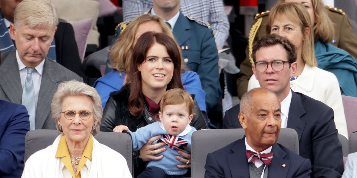 Princess Eugenie's Son August Makes His First Public Appearance