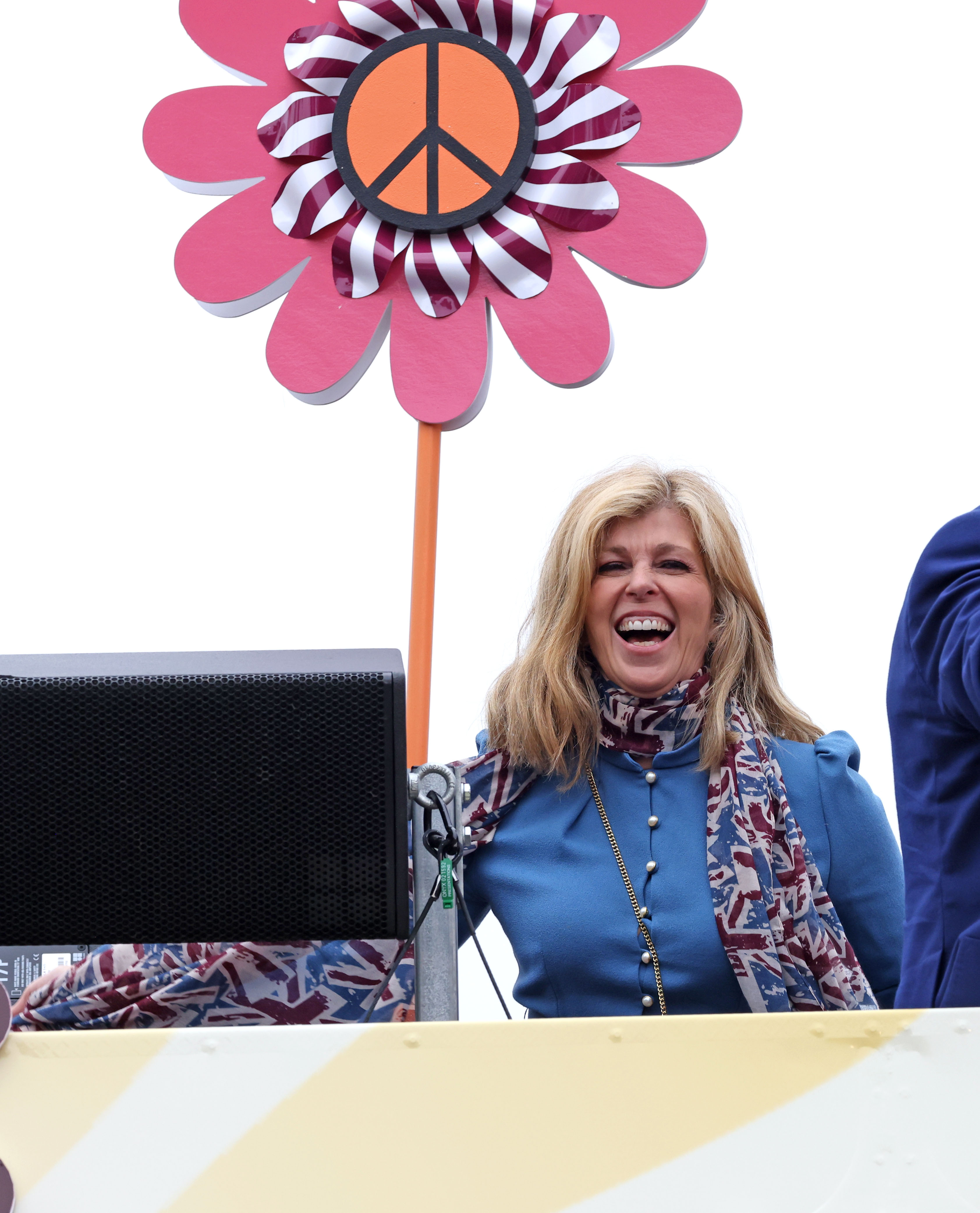 Kate Garraway actually managed to lose a shoe at Platinum Jubilee Pageant celebrations