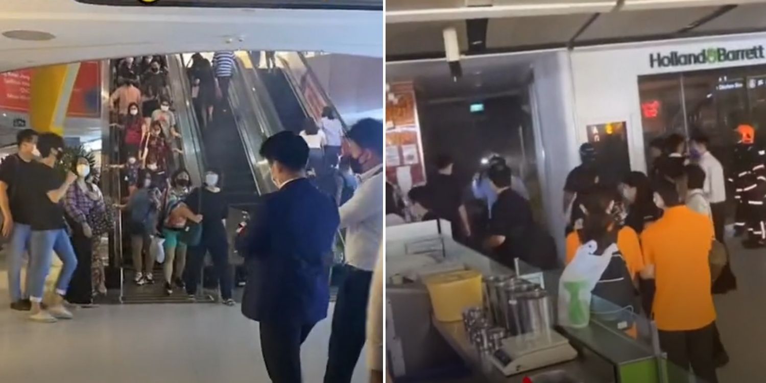 Fire breaks out at VivoCity basement, 50 shoppers self-evacuate with no injuries reported