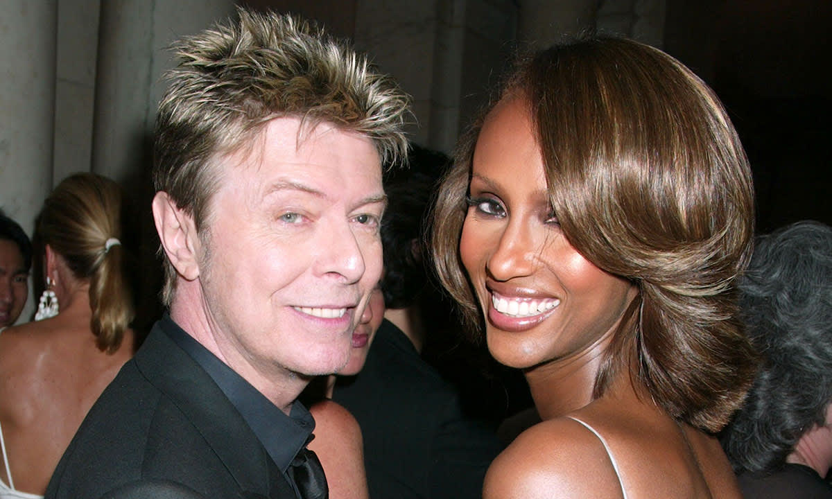 Iman shares never-before-seen photo of David Bowie and daughter Lexi in matching clothes – fans react