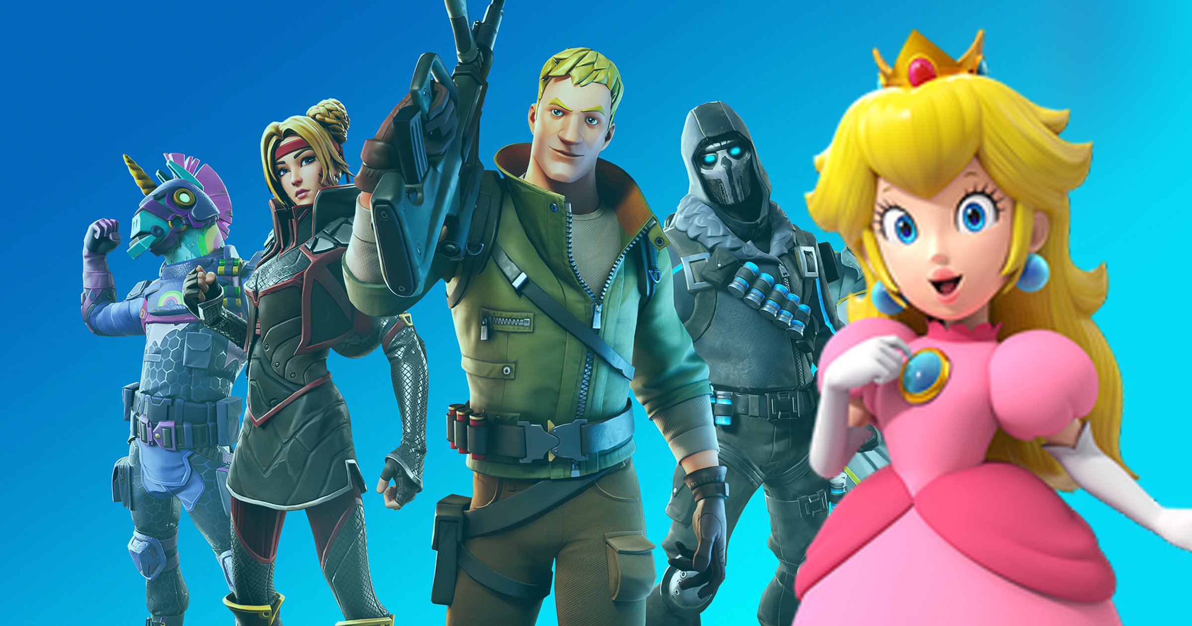 Fortnite survey teases giving Lady Dimitrescu and Princess Peach guns