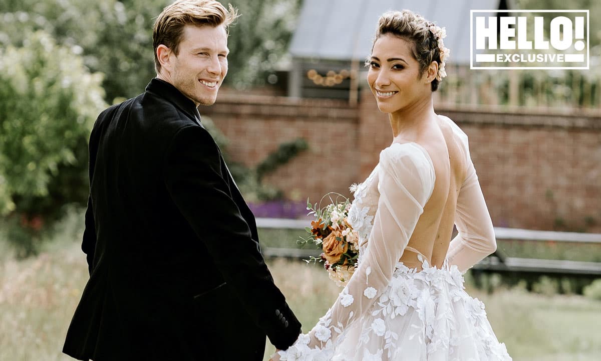 Karen Hauer's secret wedding with Jordan Wyn-Jones was a real-life fairytale – exclusive photos